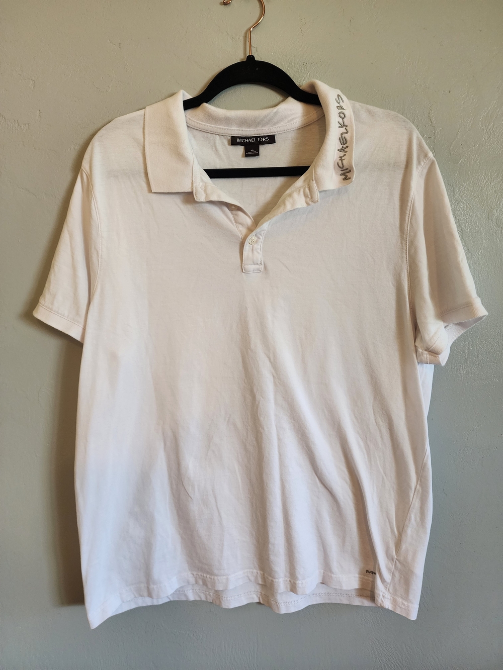 Michael Kors Men’s White Polo Shirt